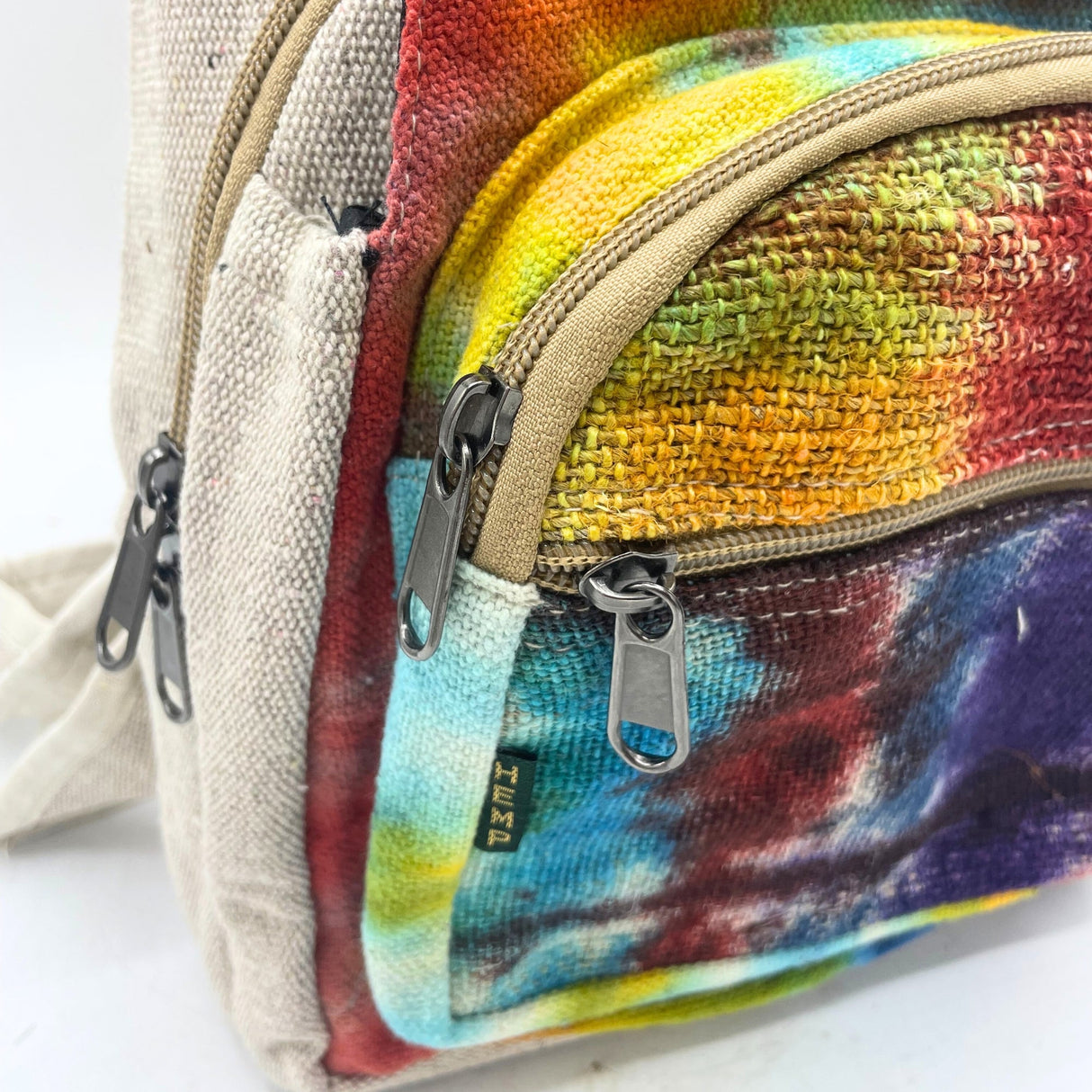 Tiedye Hemp Sling Shoulder Bag - SHAMTAM.COM