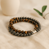 Tiger Eye Bracelet, Magnetic Gemstone Crystal - SHAMTAM.COM