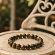 Tiger Eye Stretch Bracelet 8mm Beads - SHAMTAM.COM
