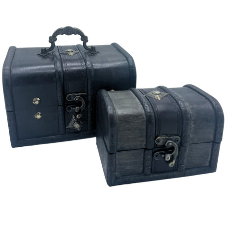 Treasure Chest - Set of 2 - Grey - SHAMTAM.COM