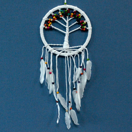 Tree of Life Dreamcatcher - Cotton 22cm (assorted) - SHAMTAM.COM