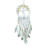 Tree of Life Dreamcatcher - Pure & Natural 16cm - SHAMTAM.COM