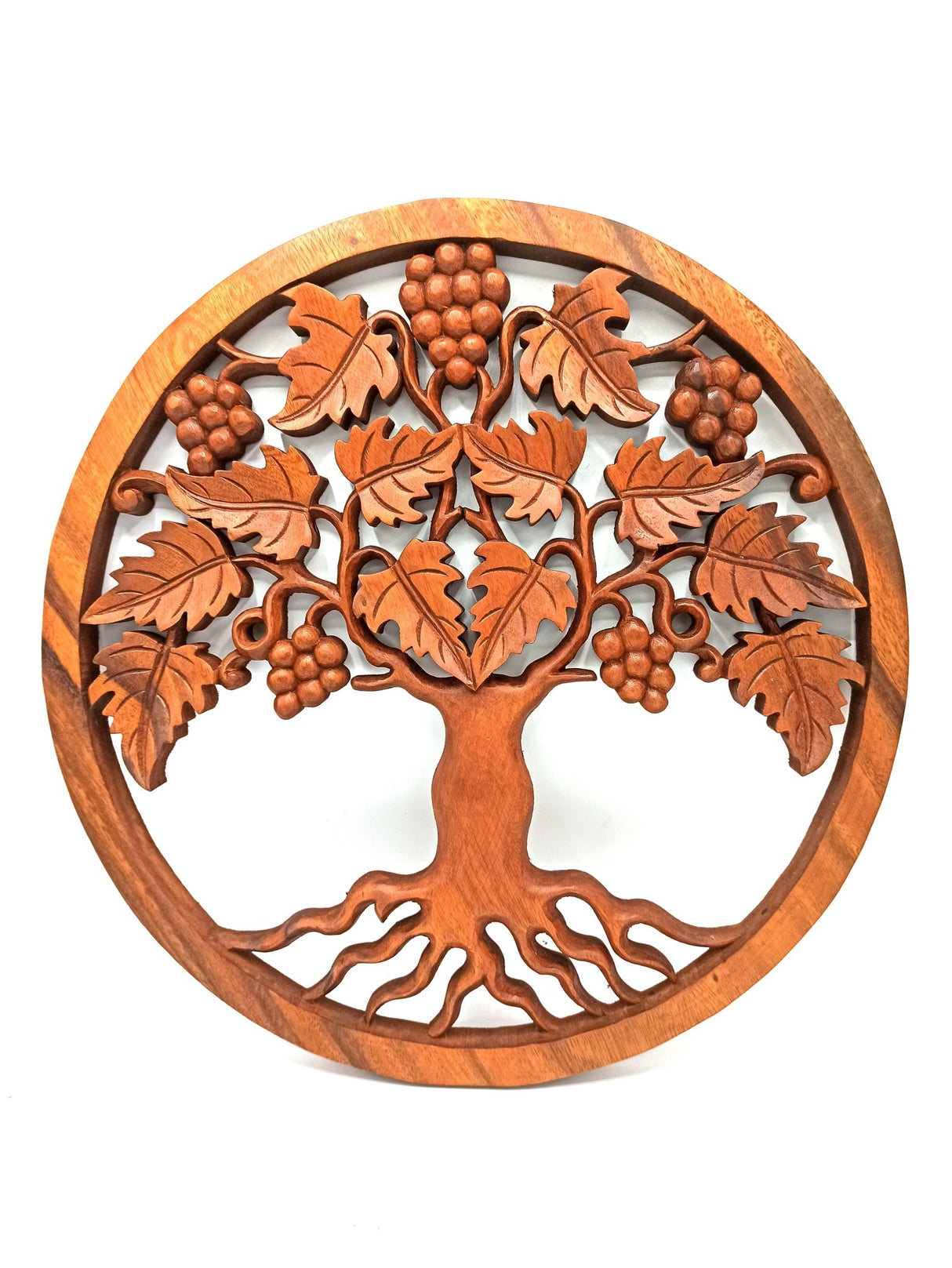 Tree of Life Grapes Panel - 40cm - SHAMTAM.COM