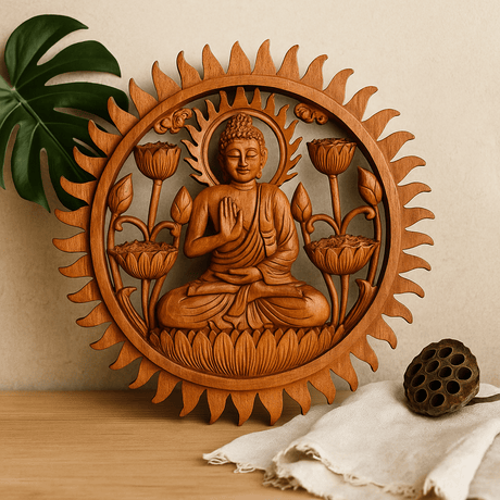 Tree of Life Love Wall Art Panel 40cm - SHAMTAM.COM