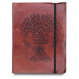 Tree of Life Notebook - Medium with strap - SHAMTAM.COM