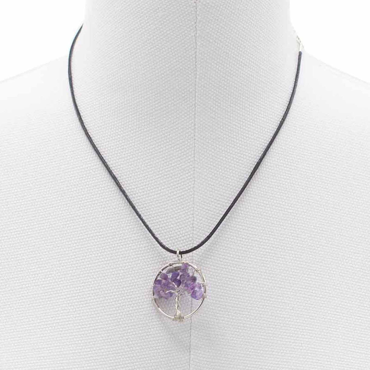 Tree of Life Pendant - Amethyst - SHAMTAM.COM