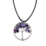 Tree of Life Pendant - Amethyst - SHAMTAM.COM