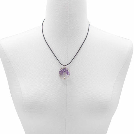 Tree of Life Pendant - Amethyst - SHAMTAM.COM