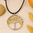 Tree of Life Pendant Carnelian Gemstone - SHAMTAM.COM
