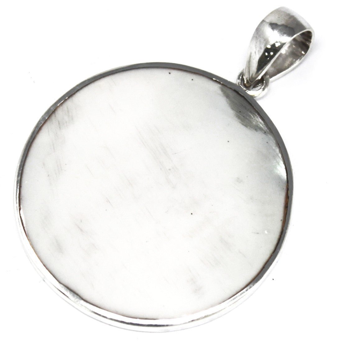 Tree of Life Silver Pendant 30mm - Mother of Pearl - SHAMTAM.COM