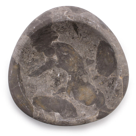 Ritual Bowl Tri - oval Marble Dish - SHAMTAM.COM