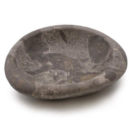 Ritual Bowl Tri - oval Marble Dish - SHAMTAM.COM