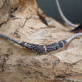 Tribal Necklace - Silver & Gold - SHAMTAM.COM