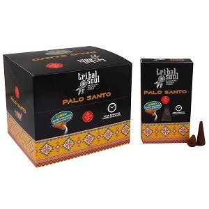 Palo Santo Backflow Incense Cones - Tribal Soul - SHAMTAM.COM