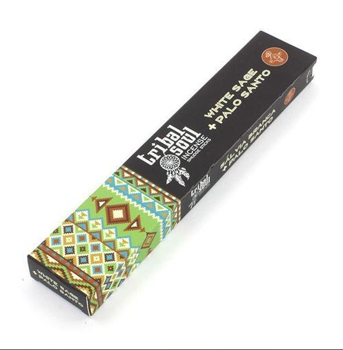 White Sage Palo Santo Incense Sticks - Tribal Soul - SHAMTAM.COM