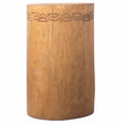 Tribal Stool / Table - Albasia - Natural - SHAMTAM.COM