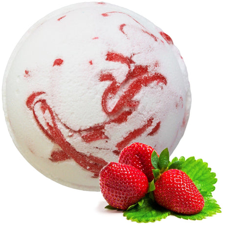 Tropical Paradise Coco Bath Bomb - Strawberry - SHAMTAM.COM