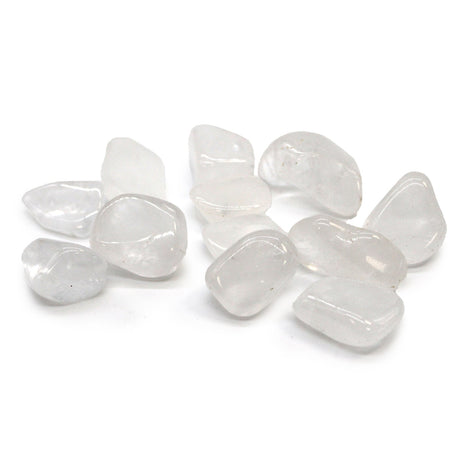 Ice Quartz Tumbled Stones - SHAMTAM.COM