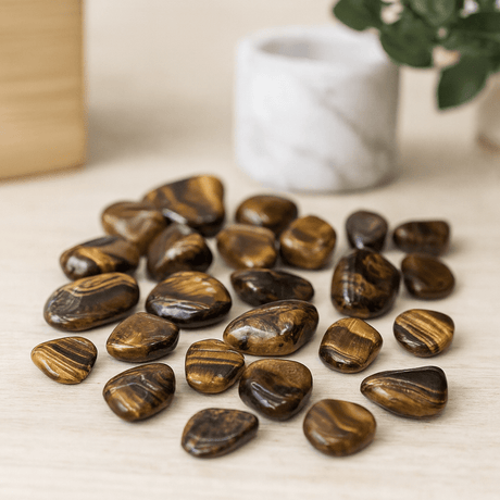 Tumbled Stones Picture Nguni Small African 24 Pieces - SHAMTAM.COM