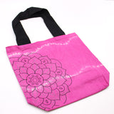 Tye - Dye Cotton Bag (6oz) - 38x42x12cm - Mandela - Magento - Black Handle - SHAMTAM.COM