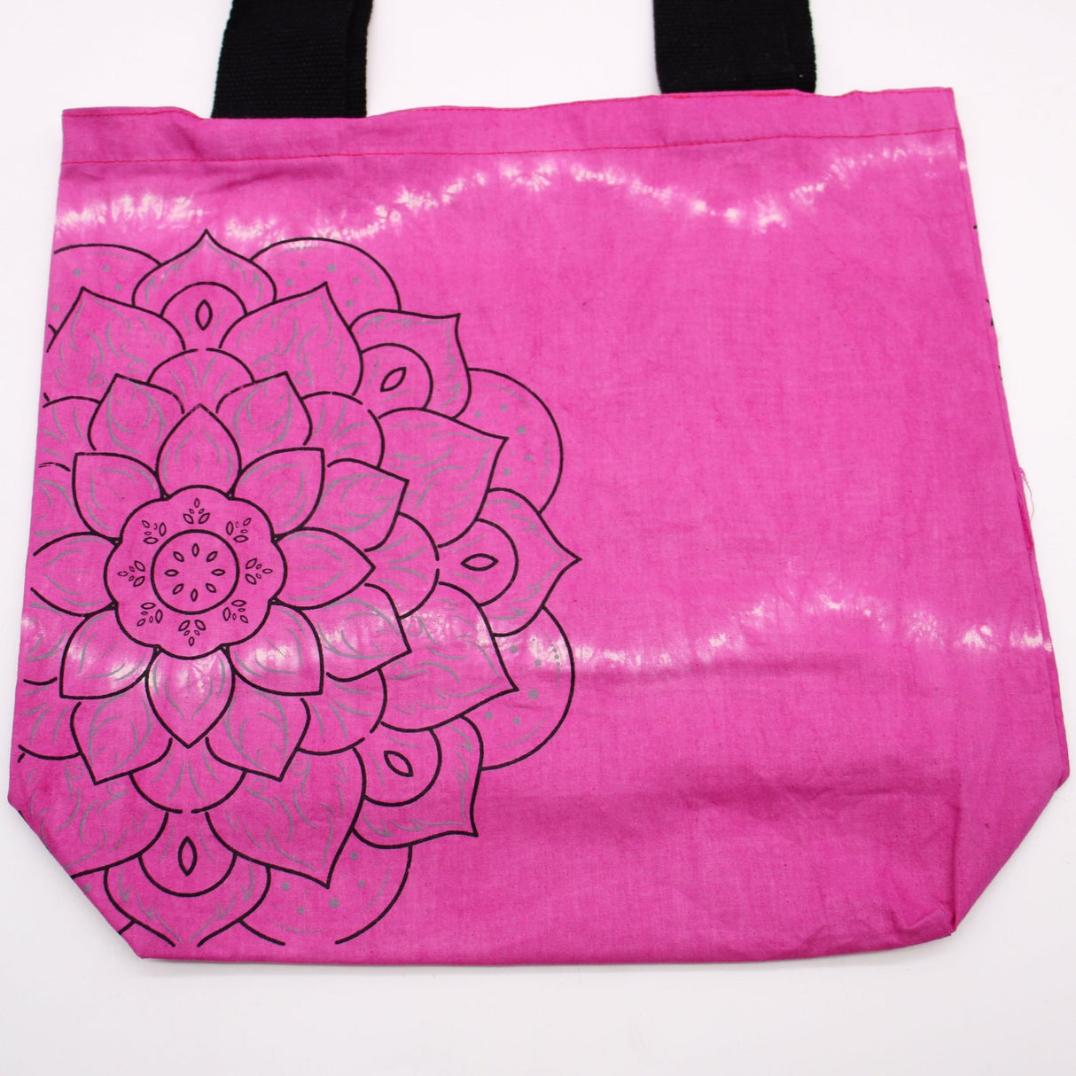 Tye - Dye Cotton Bag (6oz) - 38x42x12cm - Mandela - Magento - Black Handle - SHAMTAM.COM