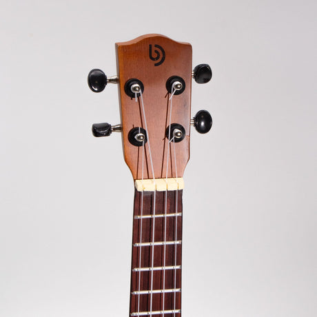 Handcrafted Indonesian 4 - String Ukulele with Vibrant Orange Sunburst Finish - Perfect for Beginners and Experienced Players - SHAMTAM.COM