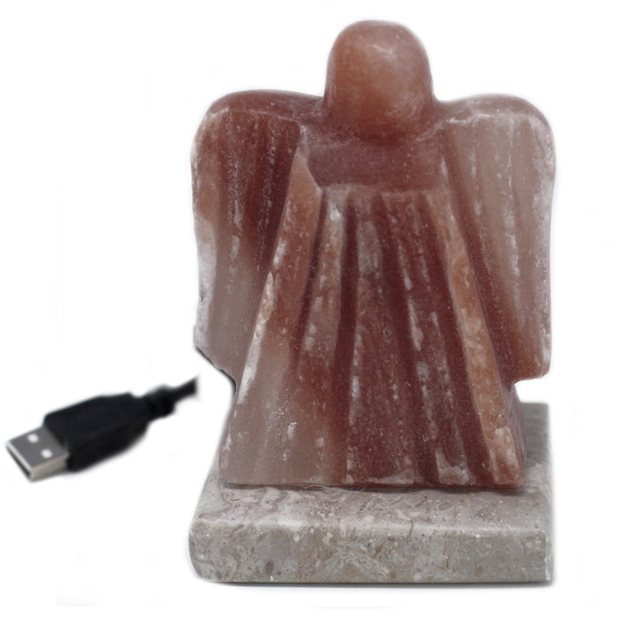 Himalayan Salt Lamp Angel USB Multicolor - SHAMTAM.COM