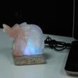 Himalayan Salt Lamp Elephant USB Multicolor - SHAMTAM.COM