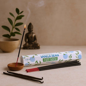 Vanilla Bean Incense Sticks, Plant Based Stamford - SHAMTAM.COM