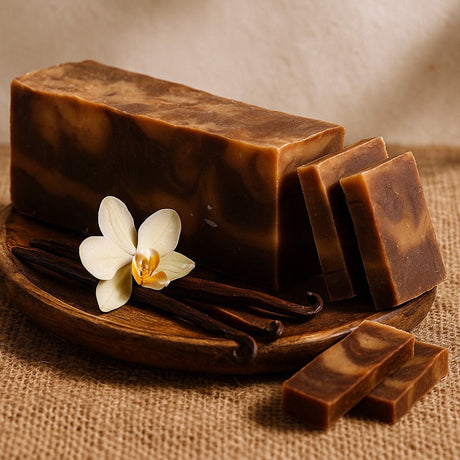 Vanilla Olive Oil Soap Loaf - SHAMTAM.COM