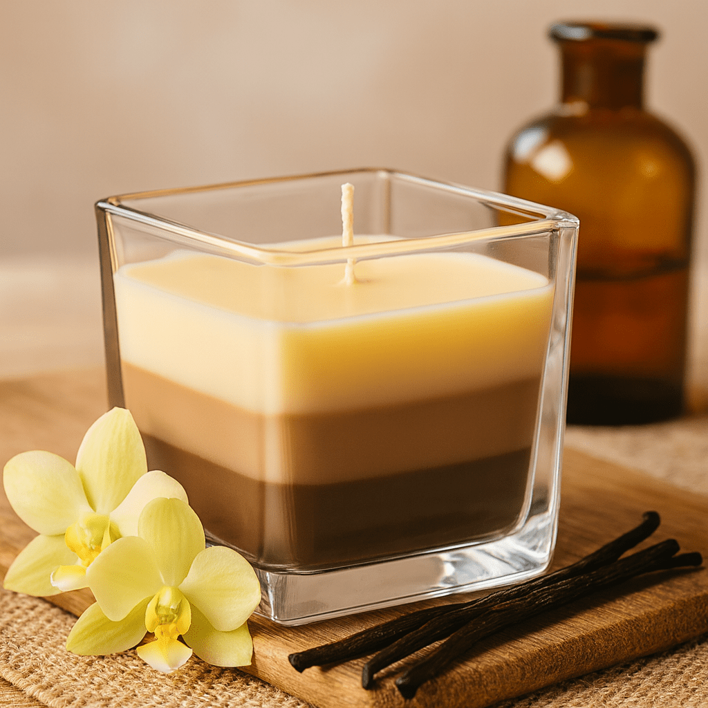 Vanilla Scented Candle Rainbow 32 Hour Burn - SHAMTAM.COM