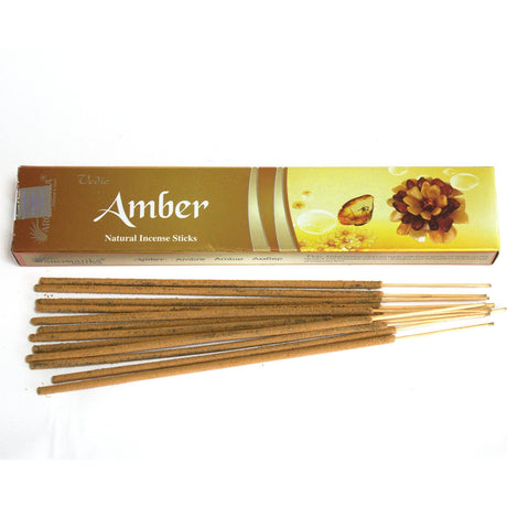 Amber Incense Sticks - Vedic - SHAMTAM.COM