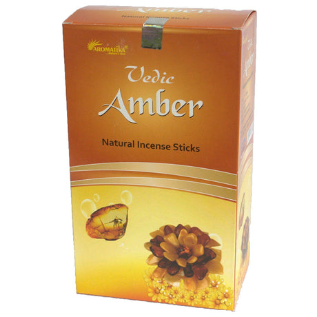 Amber Incense Sticks - Vedic - SHAMTAM.COM