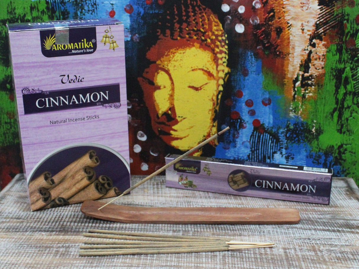 Cinnamon Incense Sticks - Vedic - SHAMTAM.COM