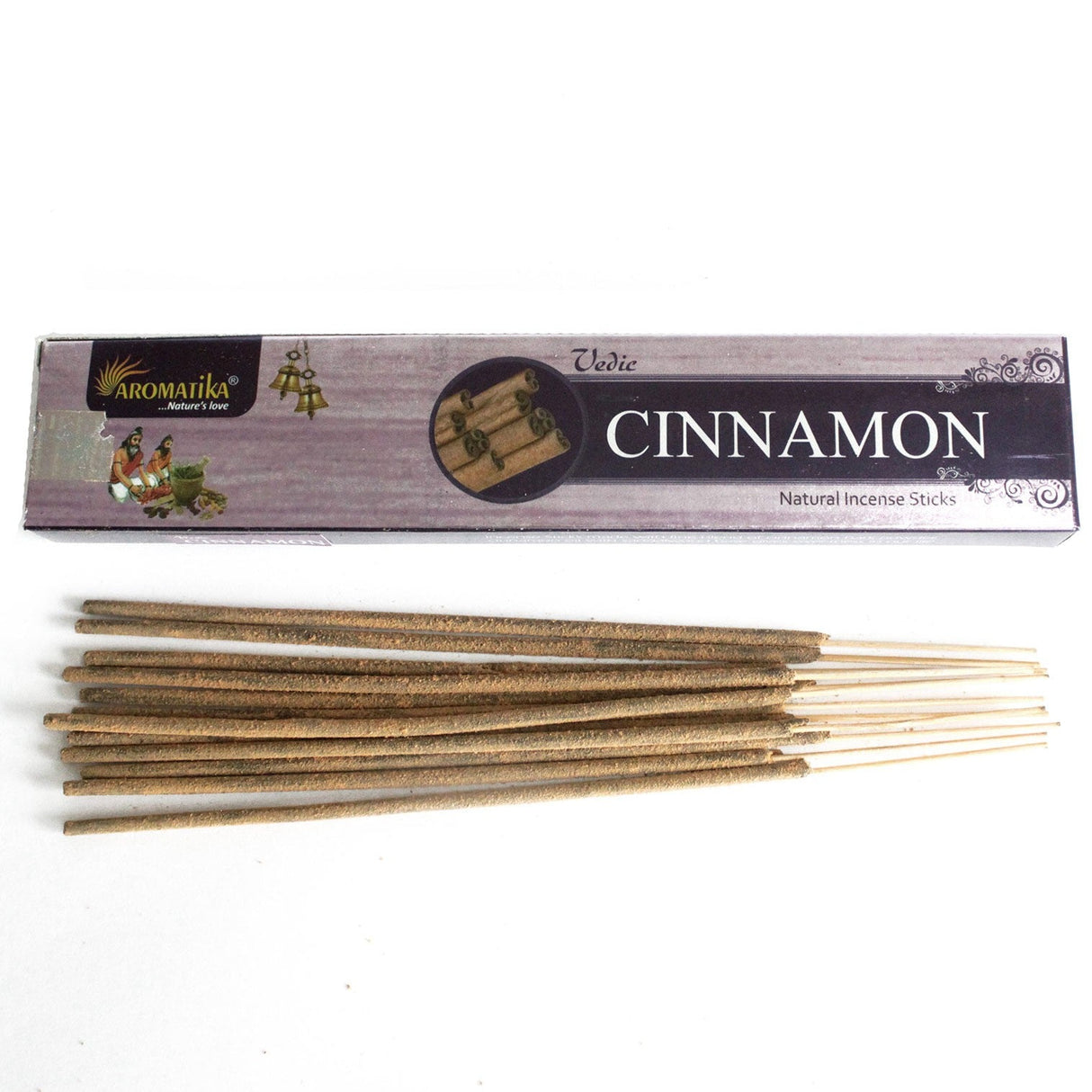 Cinnamon Incense Sticks - Vedic - SHAMTAM.COM