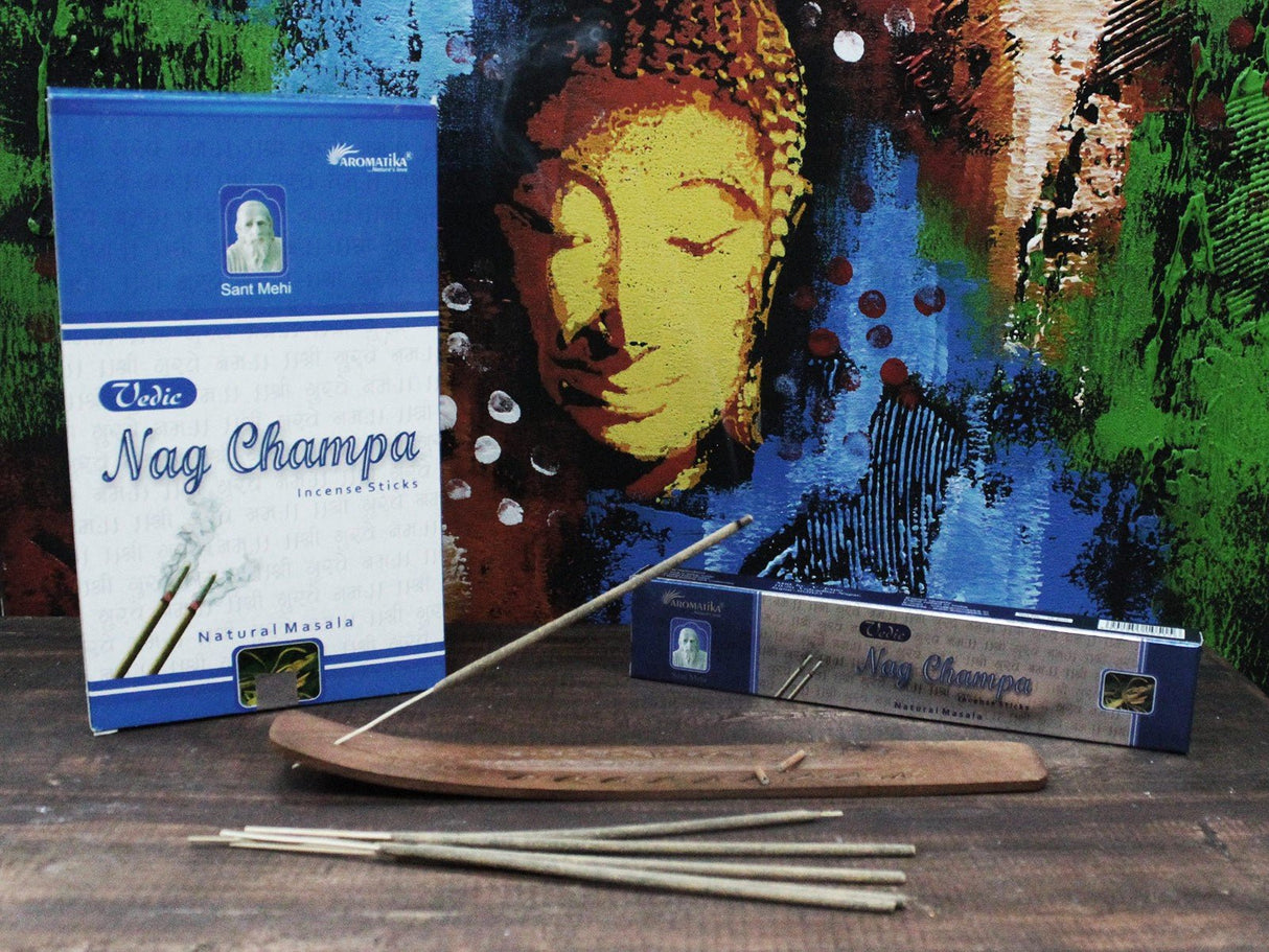 Nag Champa Incense Sticks - Vedic - SHAMTAM.COM