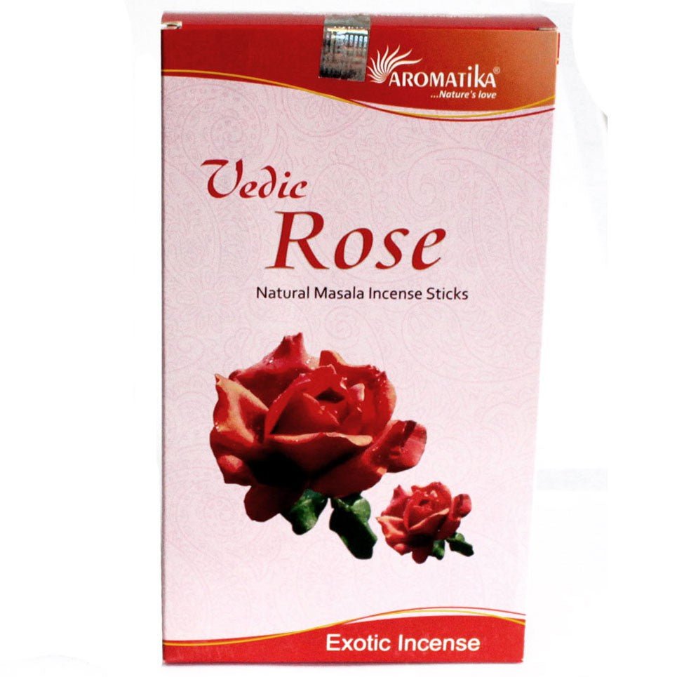 Rose Incense Sticks - Vedic - SHAMTAM.COM