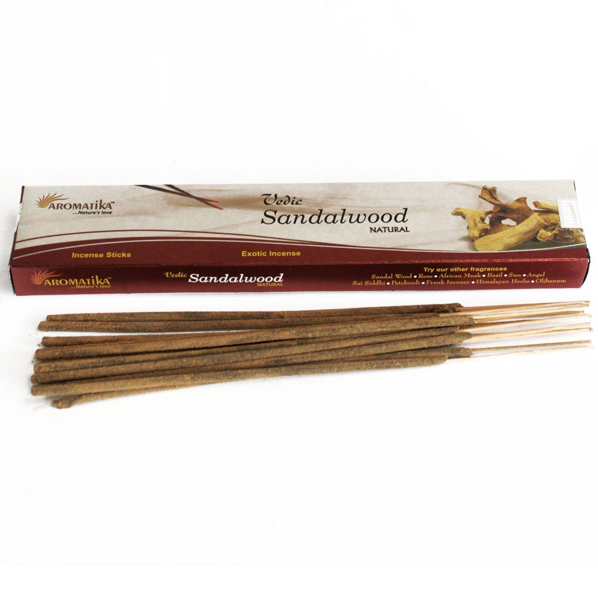 Sandalwood Incense Sticks - Vedic - SHAMTAM.COM