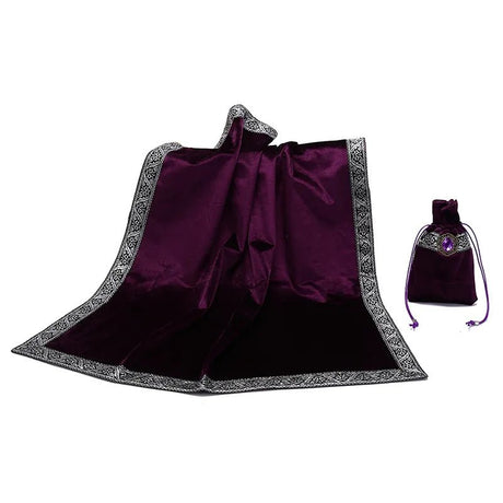Velvet Tarot Tablecloth with Bag - SHAMTAM