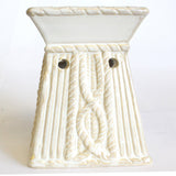 Oil Burner Venetian Square Rope Design - SHAMTAM.COM