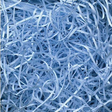 Sky Blue Shredded paper - (0.5KG) - SHAMTAM.COM