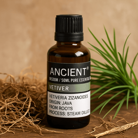 Vetivert Essential Oil 50ml - SHAMTAM.COM
