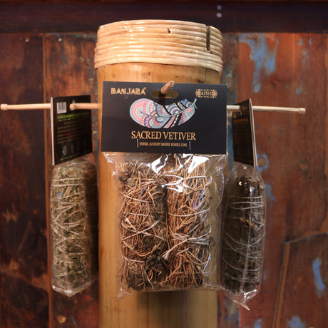 Banjara Smudge - Vetiver - SHAMTAM.COM