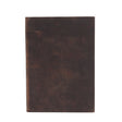 Vintage Dark Brown Leather Journal - 100 Lined Pages, 18x13cm - Rustic Classic Notebook with Distressed Finish - SHAMTAM.COM