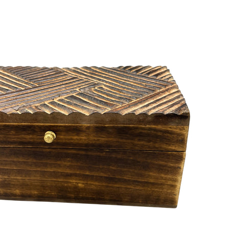 Vintage Deco - Multi Purpose Box - 22x12x10cm - Antique Lines - SHAMTAM.COM