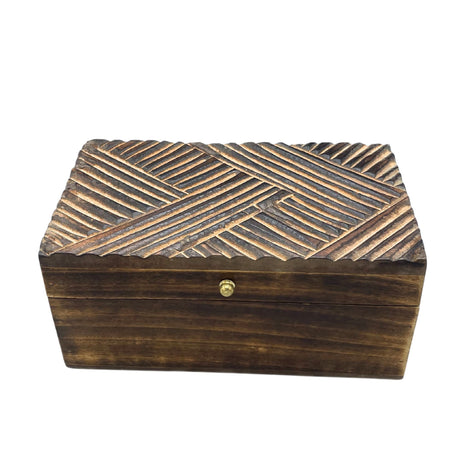 Vintage Deco - Multi Purpose Box - 22x12x10cm - Antique Lines - SHAMTAM.COM