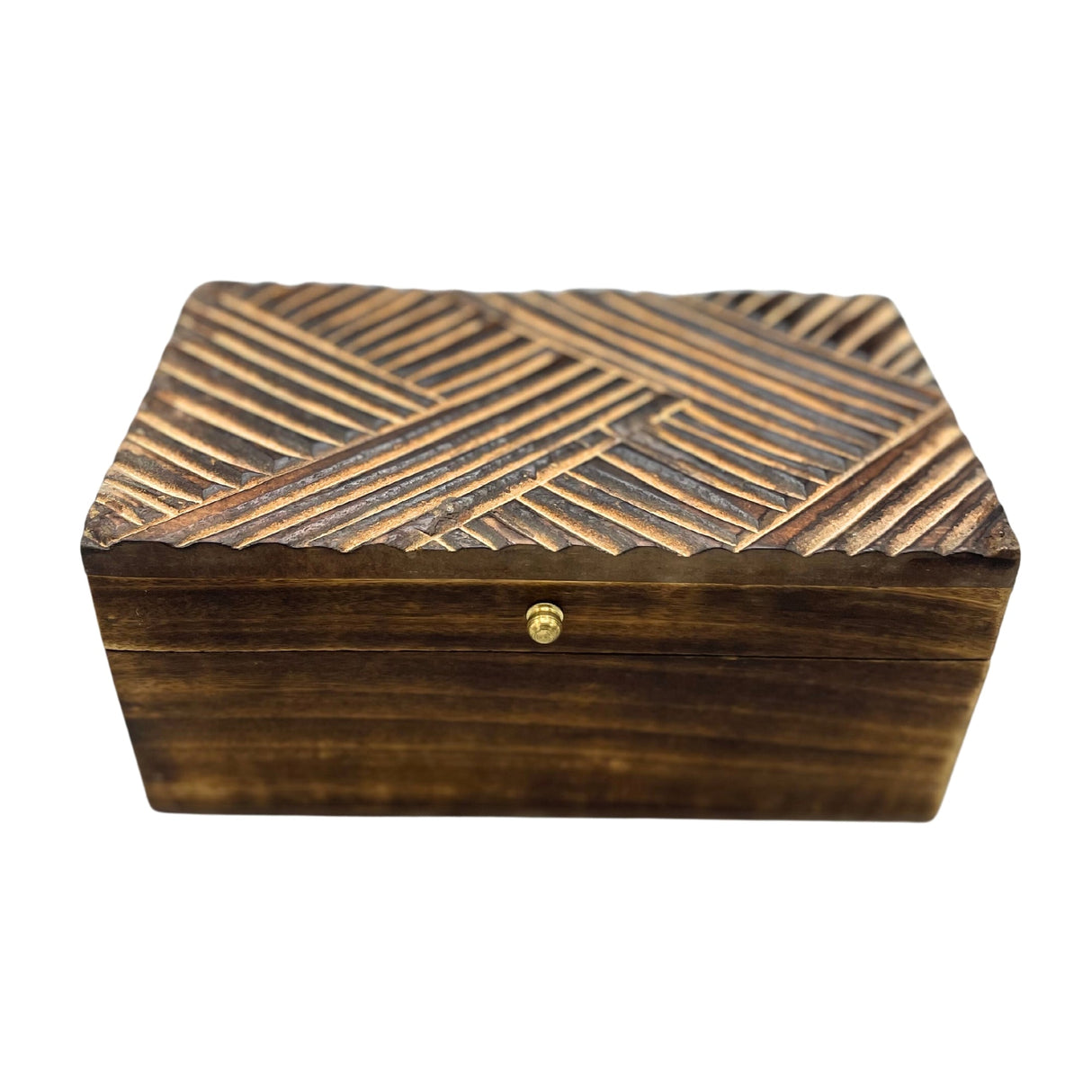 Vintage Deco - Multi Purpose Box - 22x12x10cm - Antique Lines - SHAMTAM.COM