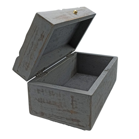 Vintage Deco - Multi Purpose Box - 22x12x10cm - Grey Star - SHAMTAM.COM