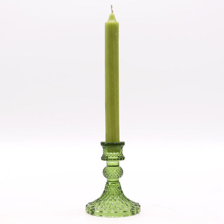 Vintage Dinner Candle Holder - Garden Jade (2 pcs) - SHAMTAM.COM