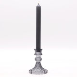 Vintage Dinner Candle Holder - Midnight Grey (2 pcs) - SHAMTAM.COM